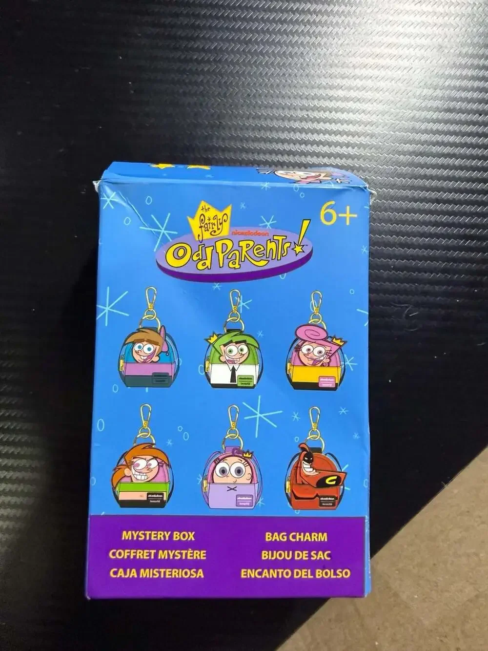 Loungefly The Fairly OddParents Crimson Chin Mini Backpack Keychain Charm